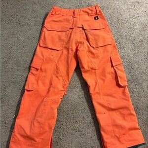 Men's Orange Cargo Pants